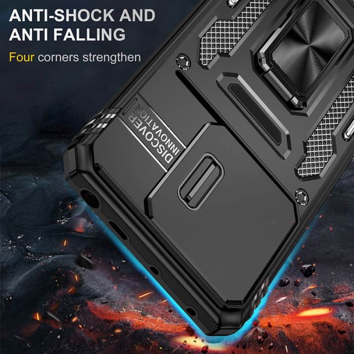 Ударостійкий чохол Camshield Army Ring для Xiaomi Redmi Note 13 4G