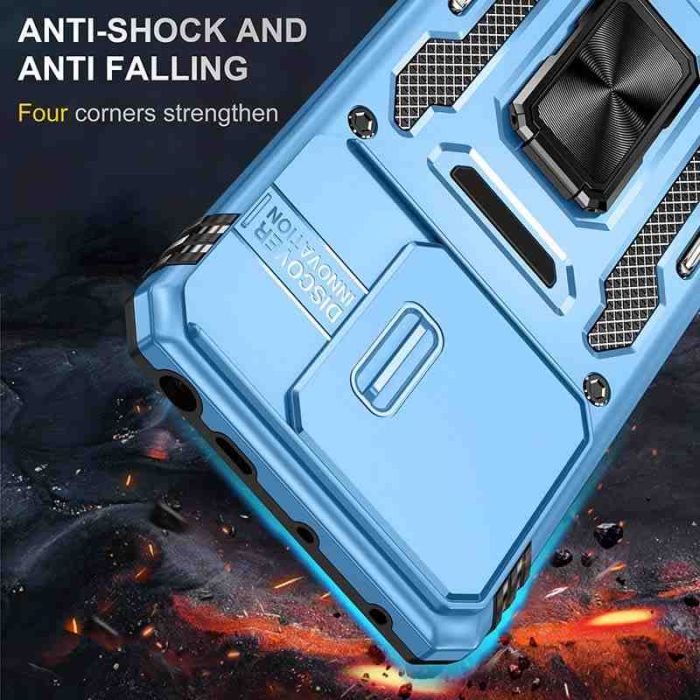 Ударостійкий чохол Camshield Army Ring для Xiaomi Poco X6 Pro