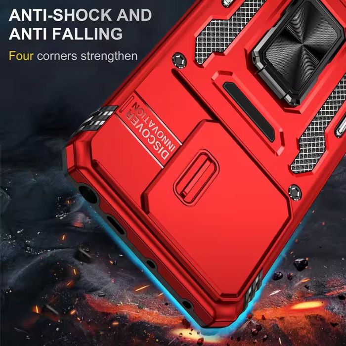 Ударостійкий чохол Camshield Army Ring для Xiaomi Poco X6 Pro