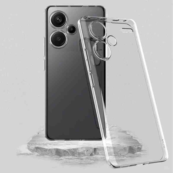 TPU чохол Epic Transparent 1,5mm Full Camera для Xiaomi Redmi Note 13 Pro+