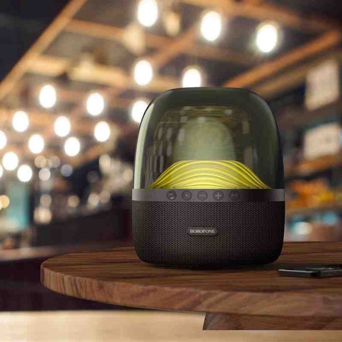 Bluetooth Колонка Borofone BP8 Glazed colorful luminous