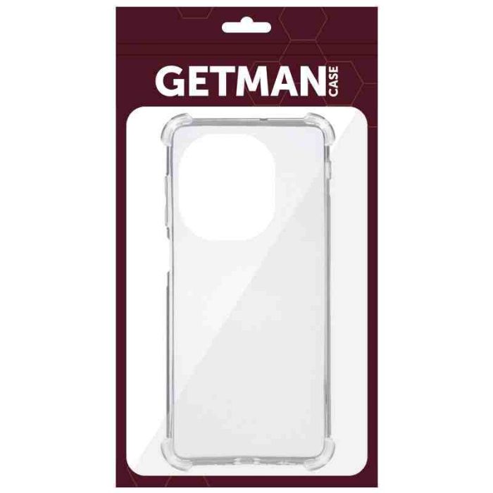 TPU чохол GETMAN Ease logo посилені кути для TECNO Spark 20 Pro