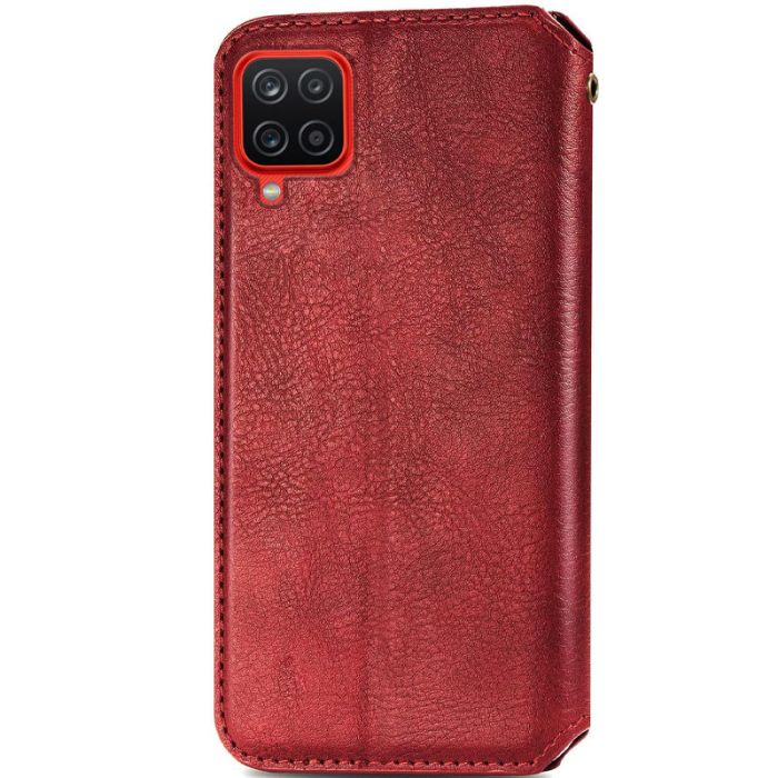 Шкіряний чохол книжка GETMAN Cubic (PU) для Samsung Galaxy A12 / M12