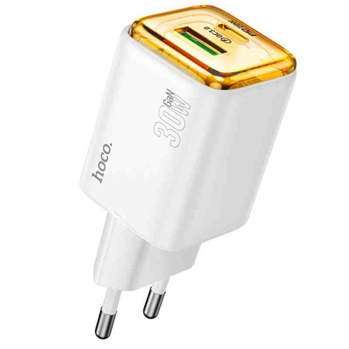 МЗП Hoco N53 Monsoon PD30W+QC3.0 (1USB-A/1C)