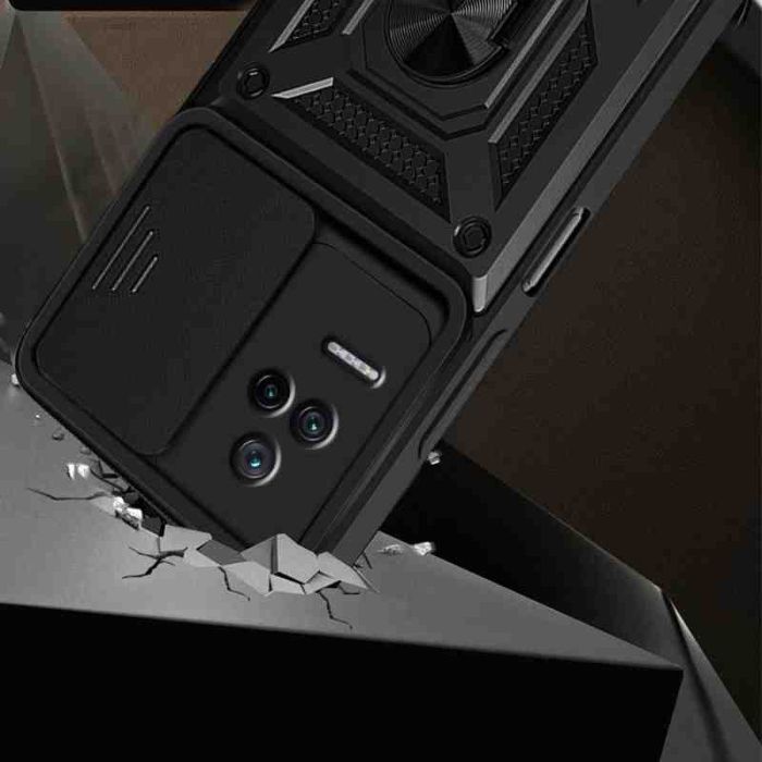 Ударостійкий чохол Camshield Serge Ring для Xiaomi Poco F4
