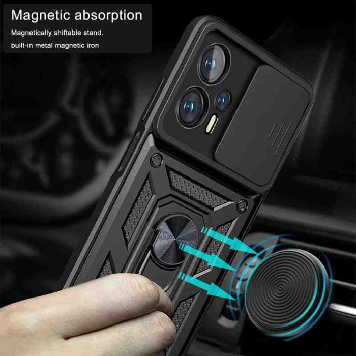 Ударостійкий чохол Camshield Serge Ring для Xiaomi Poco X4 GT