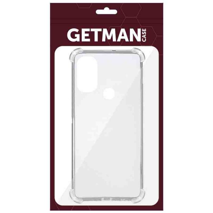 TPU чохол GETMAN Ease logo посилені кути для Nokia C21 Plus