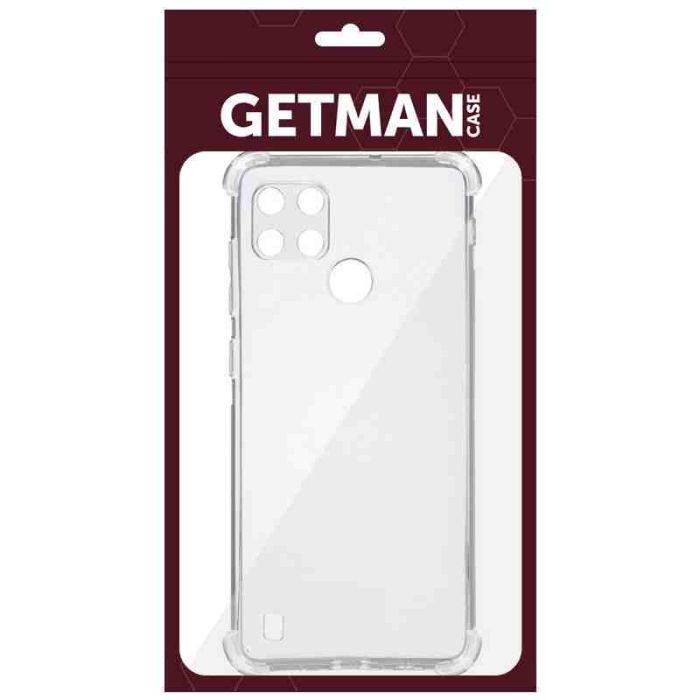 TPU чохол GETMAN Ease logo посилені кути Full Camera для Realme C21