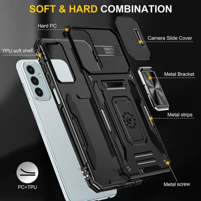 Ударостійкий чохол Camshield Army Ring для Samsung Galaxy A05s