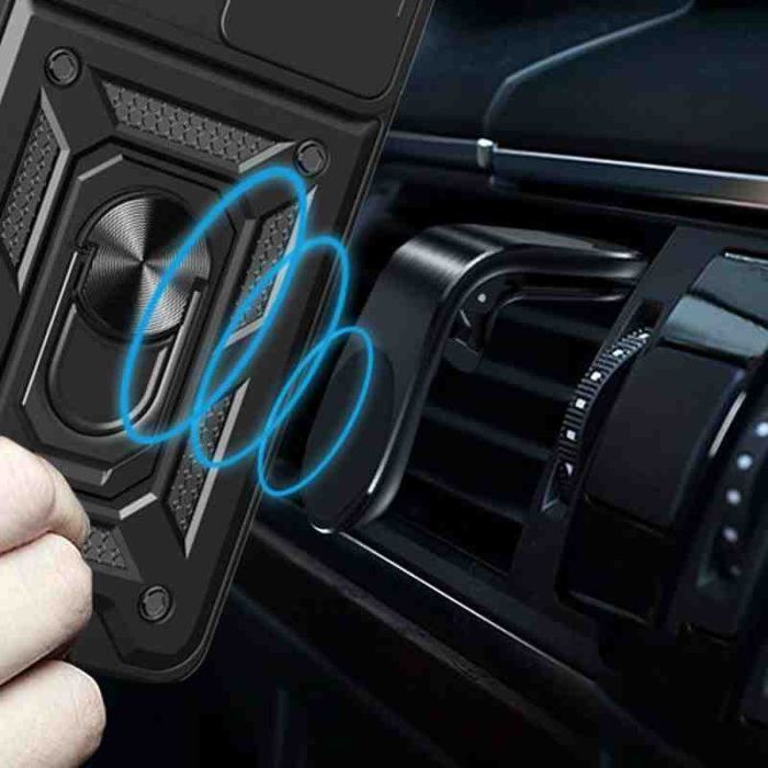 Ударостійкий чохол Camshield Serge Ring для Xiaomi Poco M4 Pro 5G