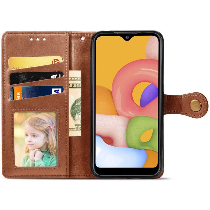 Шкіряний чохол книжка GETMAN Gallant (PU) для Samsung Galaxy A14 4G/5G
