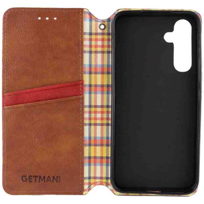 Шкіряний чохол книжка GETMAN Cubic (PU) для Samsung Galaxy M34 5G