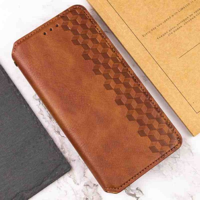Шкіряний чохол книжка GETMAN Cubic (PU) для Samsung Galaxy M34 5G