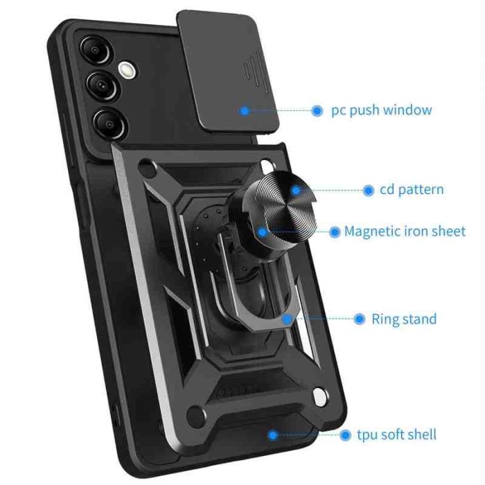 Ударостійкий чохол Camshield Serge Ring для Samsung Galaxy M52