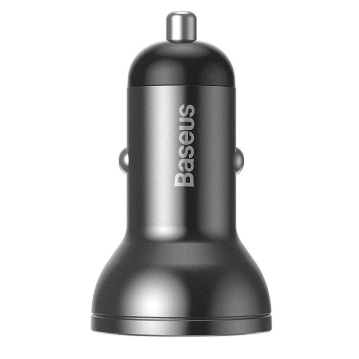 АЗП Baseus Digital Display 4.8A 24W (2USB-A) (CCBX)