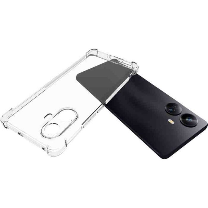 TPU чохол GETMAN Ease logo посилені кути Full Camera для Realme 10 Pro+