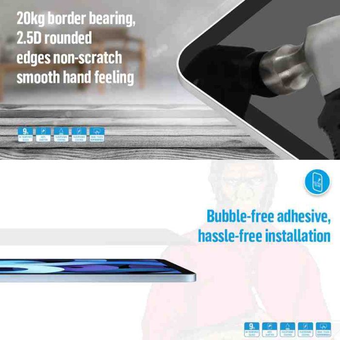Захисне скло Blueo HD для Apple iPad 10.2" (2019) (2020) (2021)