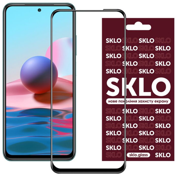 Захисне скло SKLO 3D для Xiaomi Redmi Note 10 / Note 10s / Poco M5s
