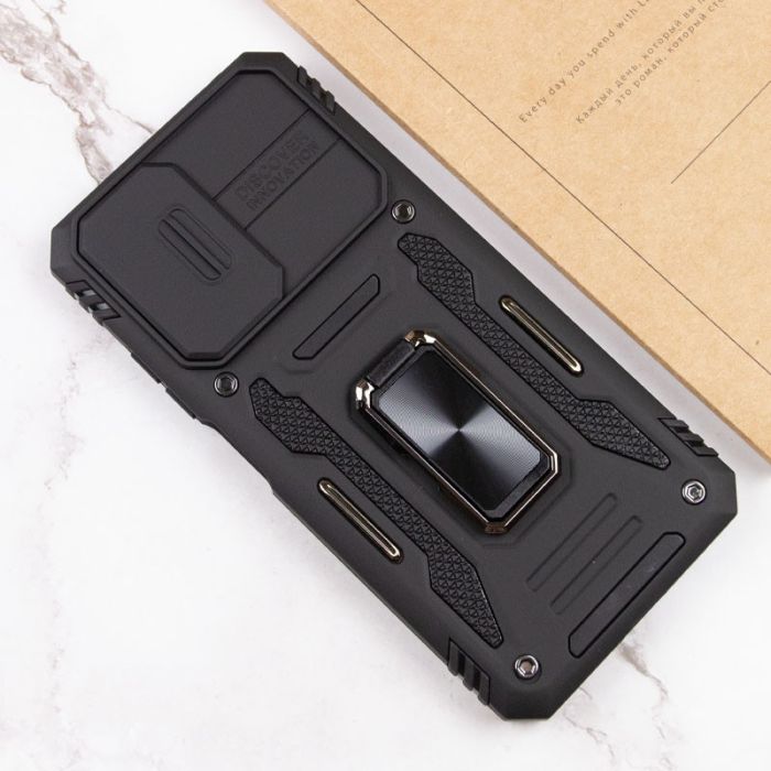 Ударостійкий чохол Camshield Army Ring для Xiaomi Redmi Note 11 (Global) / Note 11S / Note 12S