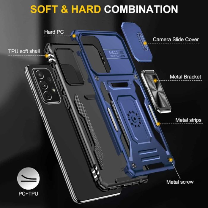 Ударостійкий чохол Camshield Army Ring для Samsung Galaxy A33 5G
