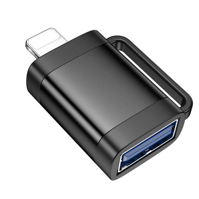 Перехідник Hoco UA31A OTG Lightning male to USB female