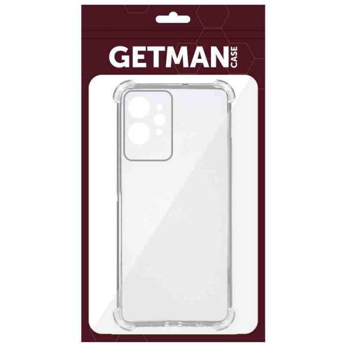 TPU чохол GETMAN Ease logo посилені кути Full Camera для Realme GT2