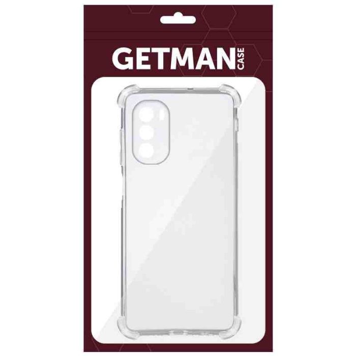 TPU чохол GETMAN Ease logo посилені кути Full Camera для Motorola Moto G41