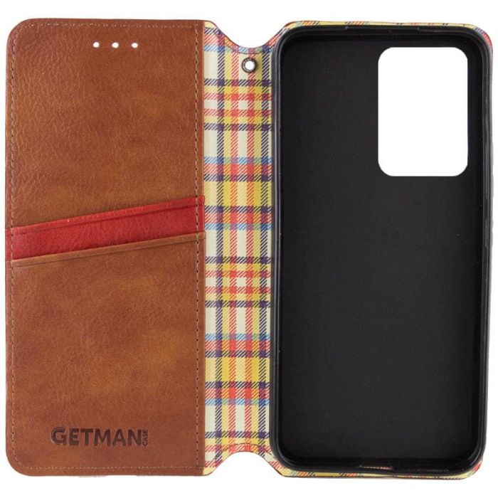 Шкіряний чохол книжка GETMAN Cubic (PU) для Samsung Galaxy S24