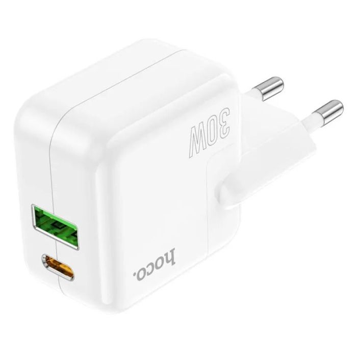 МЗП Hoco C111A PD 30W+QC3.0 (1USB-A/1C)
