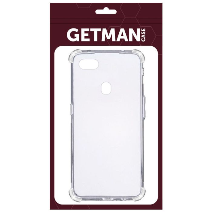 TPU чохол GETMAN Ease logo посилені кути для Oppo A73 (2017)