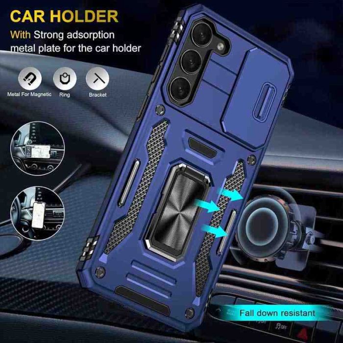 Ударостійкий чохол Camshield Army Ring для Samsung Galaxy S21