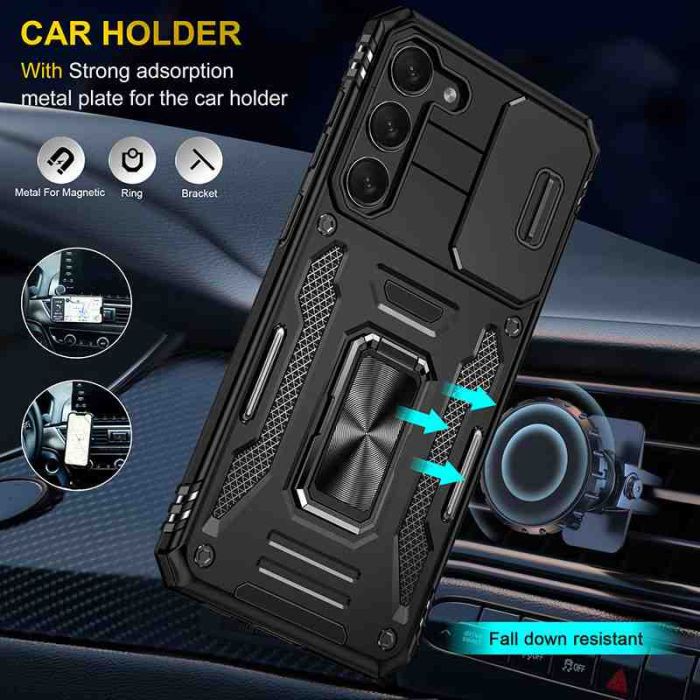 Ударостійкий чохол Camshield Army Ring для Samsung Galaxy S21