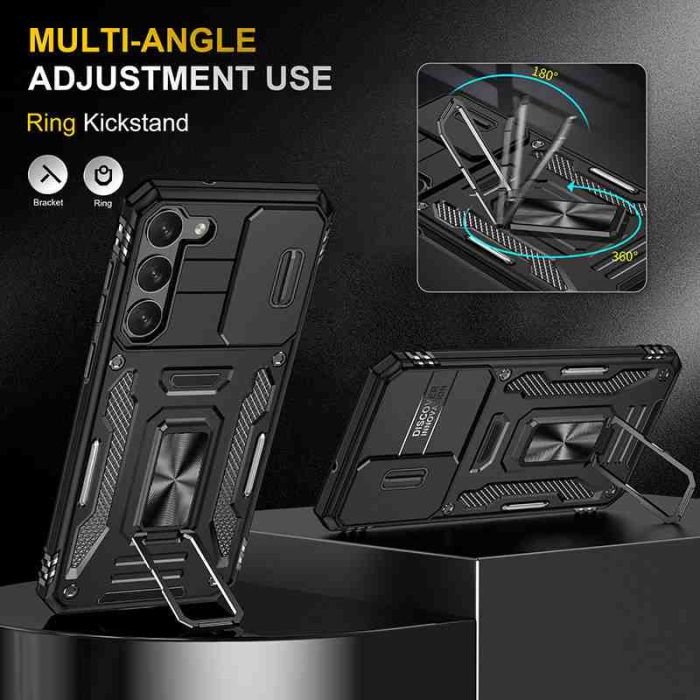 Ударостійкий чохол Camshield Army Ring для Samsung Galaxy S21