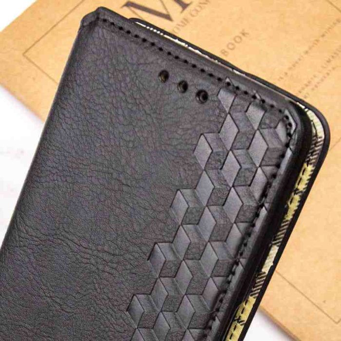 Шкіряний чохол книжка GETMAN Cubic (PU) для Samsung Galaxy A55