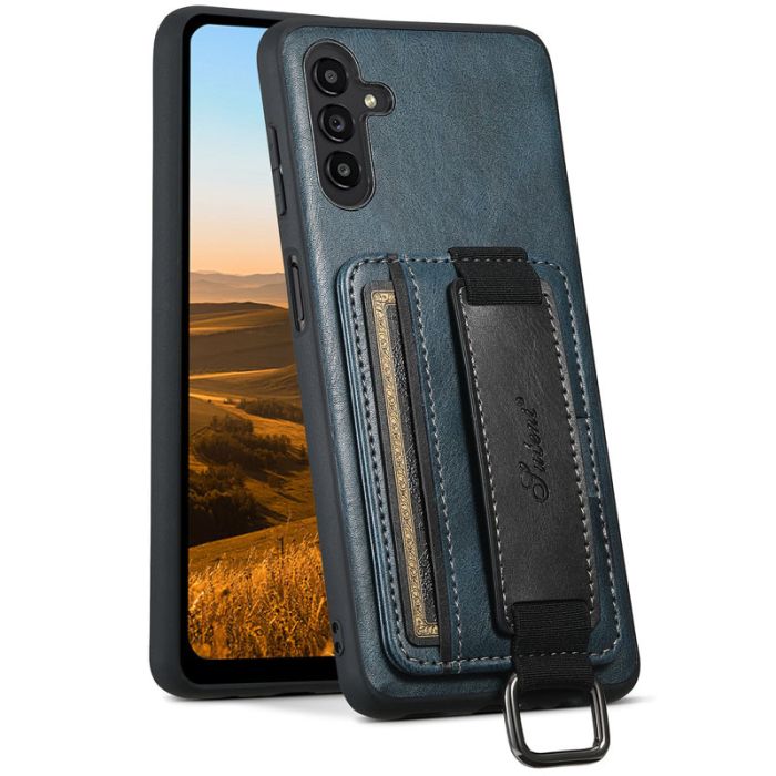 Шкіряний чохол Wallet case and straps для Samsung Galaxy S24