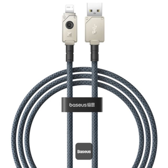 Дата кабель Baseus Unbreakable Series Fast Charging USB to Lightning 2.4A 1m (P10355802111-0)