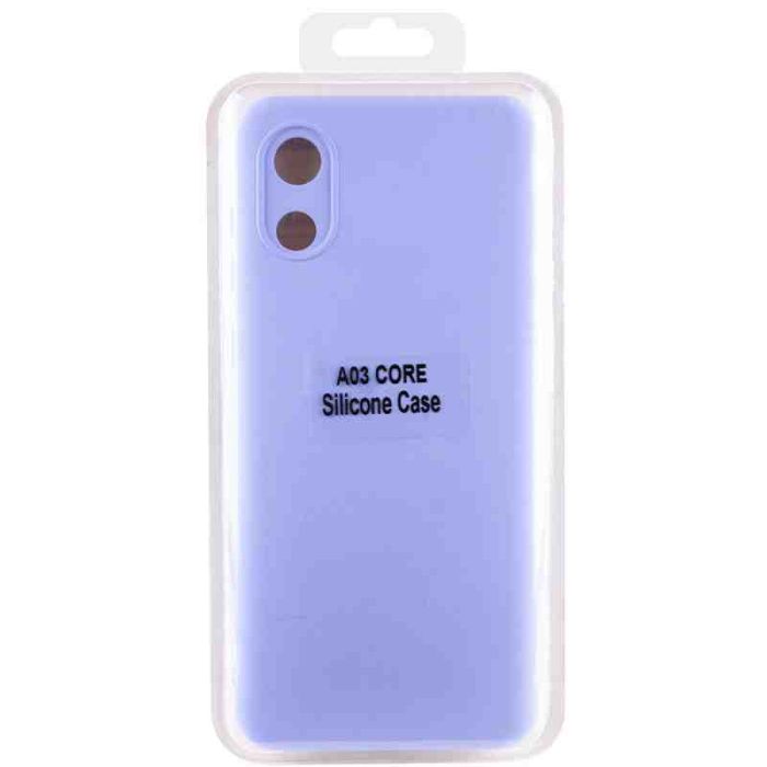 Чохол Silicone Cover Lakshmi Full Camera (A) для Samsung Galaxy A03 Core