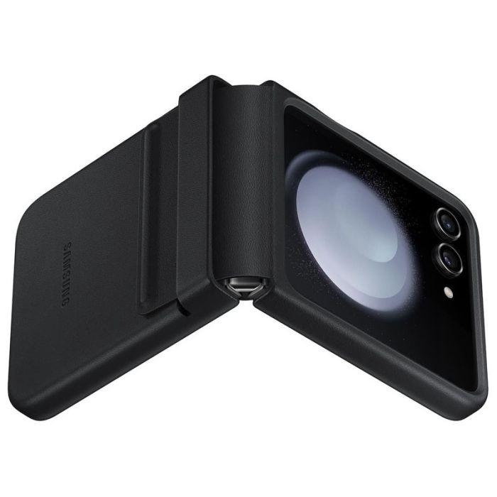 Шкіряний чохол Leather Case (AAA) для Samsung Galaxy Z Flip5