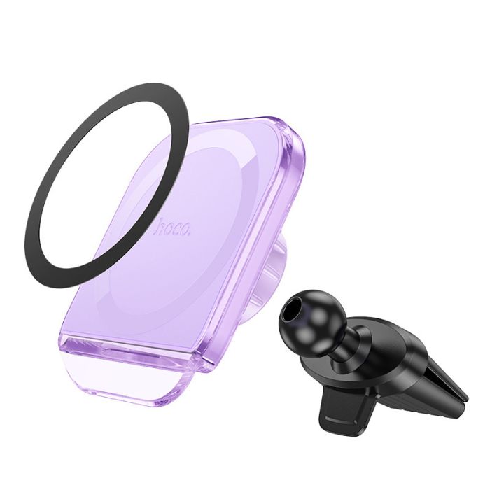 Автотримач Hoco H42 Crystal ring magnetic (air outlet)