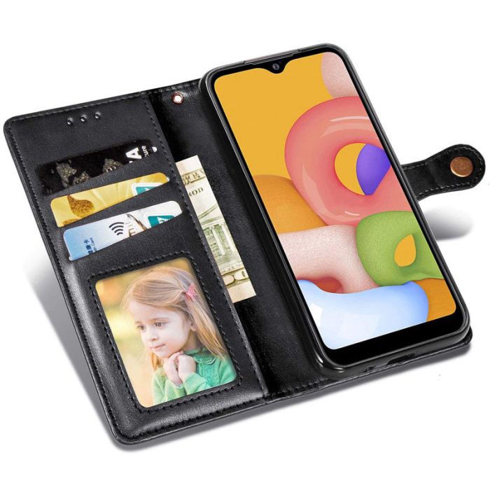 Шкіряний чохол книжка GETMAN Gallant (PU) для Samsung Galaxy A34 5G