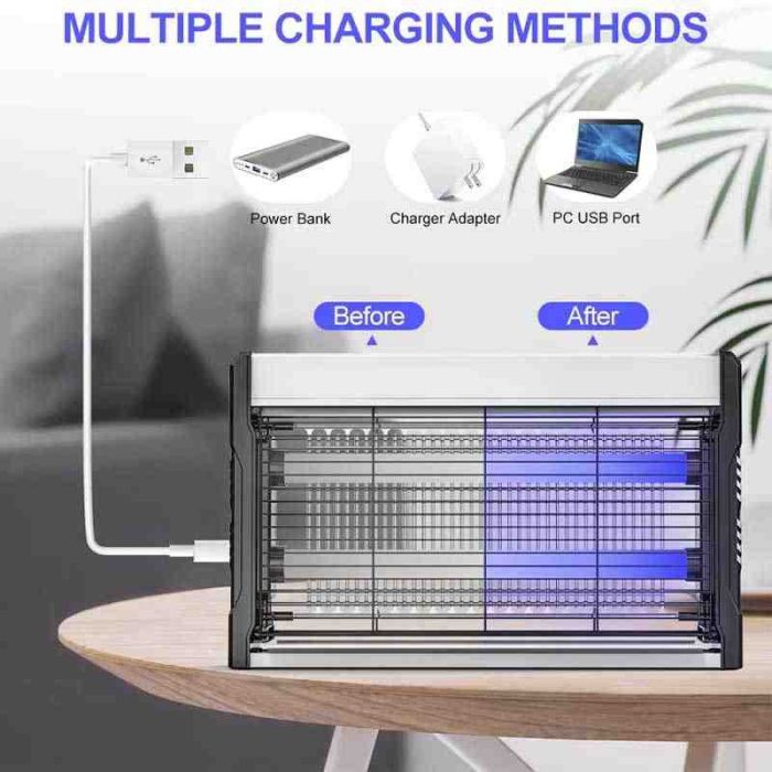Пастка для комах з UV підсвічуванням Mosquito trap WD-243 2200V (39,5cm)