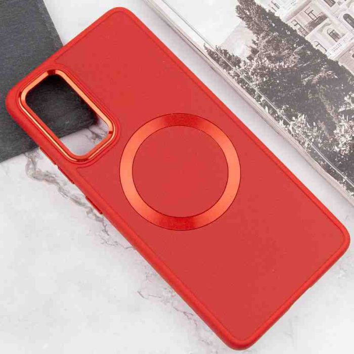 TPU чохол Bonbon Metal Style with MagSafe для Samsung Galaxy S20 FE
