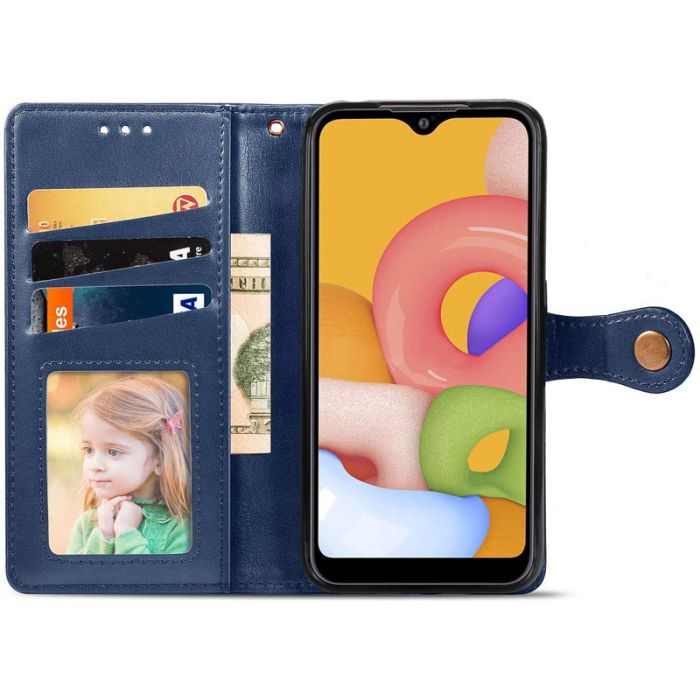 Шкіряний чохол книжка GETMAN Gallant (PU) для Samsung Galaxy S21 FE