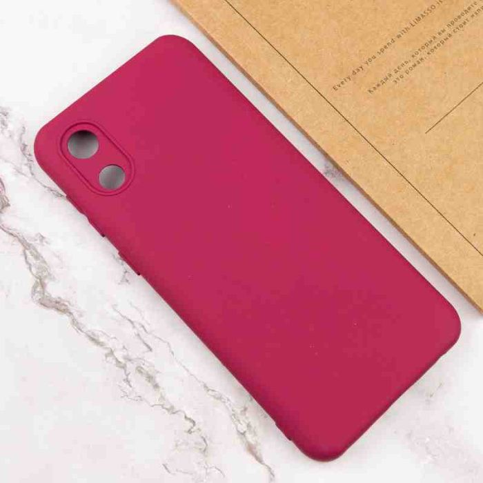 Чохол Silicone Cover Lakshmi Full Camera (A) для Samsung Galaxy A03 Core
