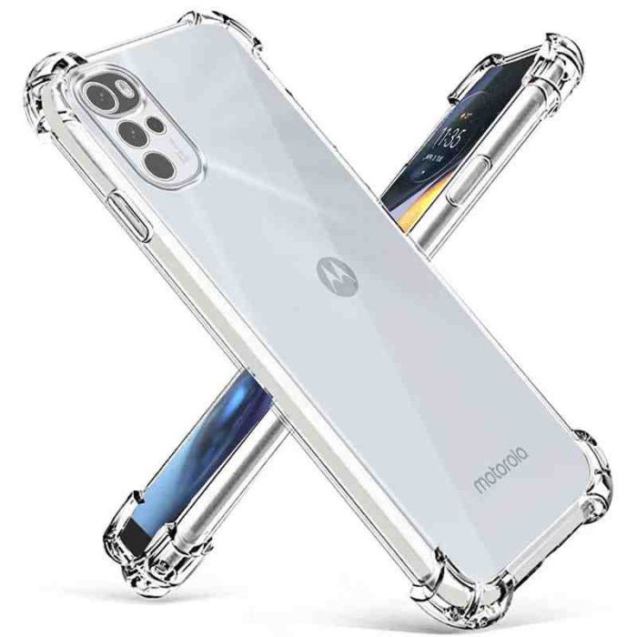 TPU чохол GETMAN Ease logo посилені кути Full Camera для Motorola Moto G22