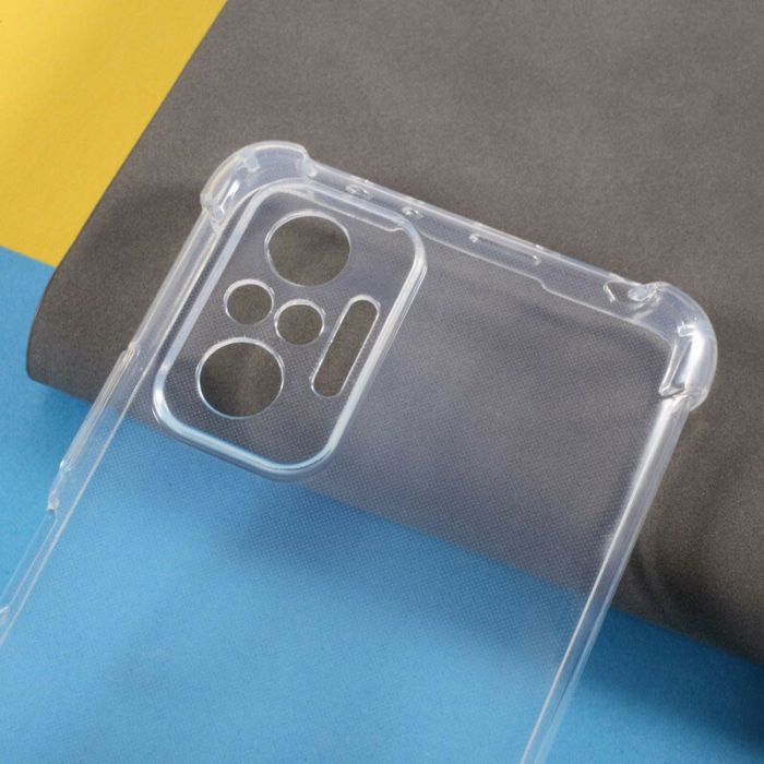 TPU чохол GETMAN Ease logo посилені кути Full Camera для Xiaomi Redmi Note 10 Pro / 10 Pro Max