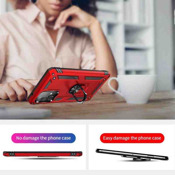 Ударостійкий чохол Serge Ring for Magnet для Samsung Galaxy A72 4G / A72 5G