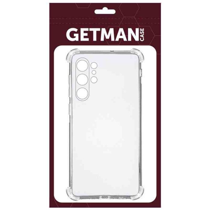 TPU чохол GETMAN Ease logo посилені кути Full Camera для Samsung Galaxy S23 Ultra