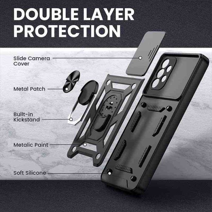 Ударостійкий чохол Camshield Serge Ring для Samsung Galaxy A53 5G