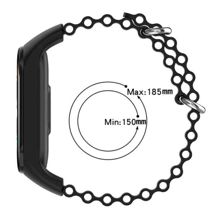 Ремінець Ocean Band для Xiaomi Mi Band 3/4/5/6/7